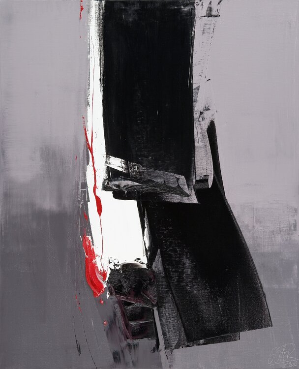 Référence 2003 02 07 - Huile sur toile 100x81cm Jean Soyer