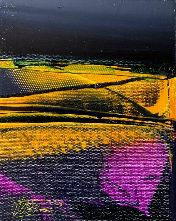 Référence S 219 - Huile sur toile 27x22cm Jean Soyer