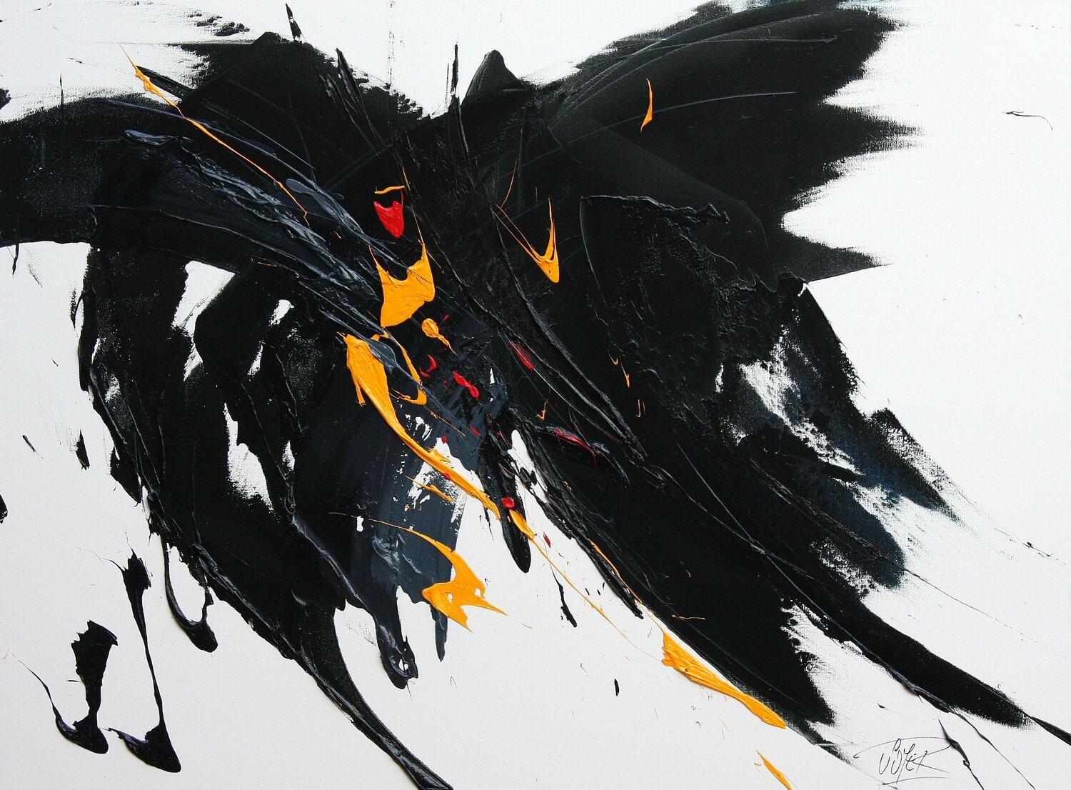 Réf. B 59 - Huile sur toile 97x130cm Jean Soyer Peinture originale à vendre