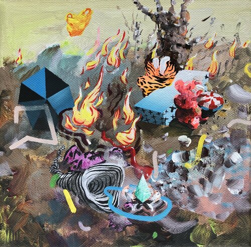 Heaven and Earth VI di Edith Torony, Pittura in vendita su Singulart
