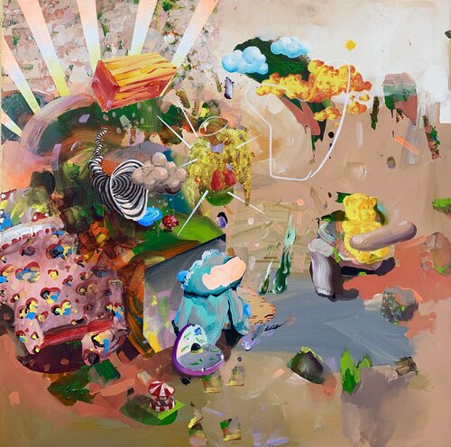 Memories Of The Future II von Edith Torony, Malerei kaufen auf Singulart