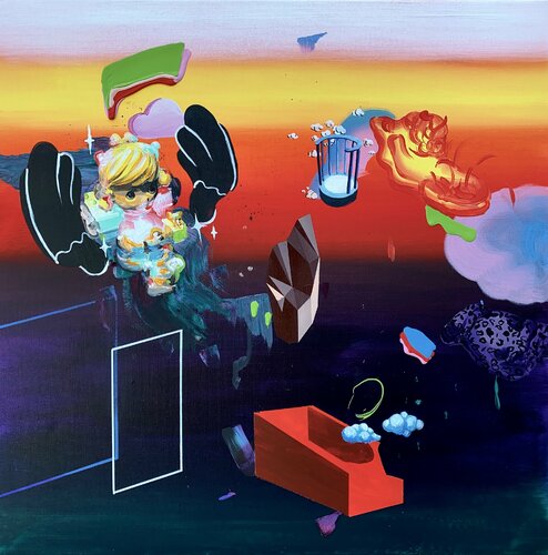 Memories of the Future IV van Edith Torony, Schilderij te koop op Singulart