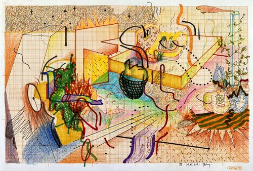 Sketches For Synthetic Future VI Edith Torony