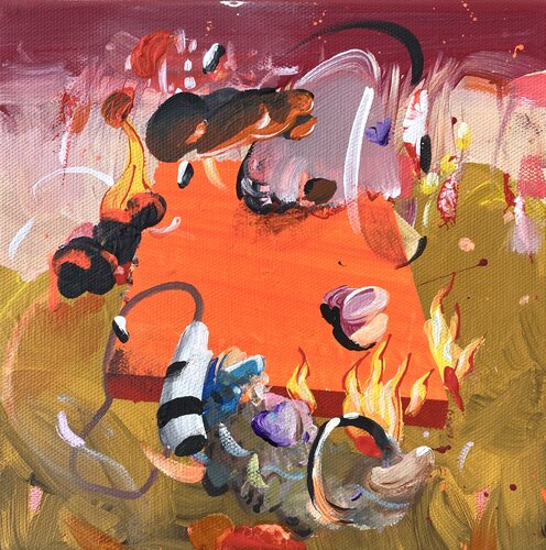 Heaven and Earth XIII di Edith Torony, Pittura in vendita su Singulart