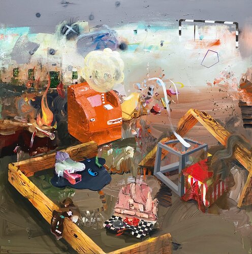 At The Edge Of The World by Edith Torony, 회화 for Sale on Singulart