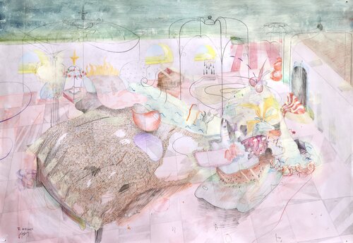 The Ordinary And The Divine XIV par Edith Torony, Dessin en vente sur Singulart