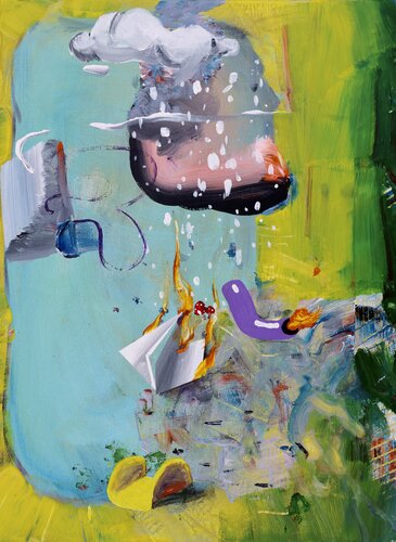 The Ordinary And The Divine XVI van Edith Torony, Schilderij te koop op Singulart