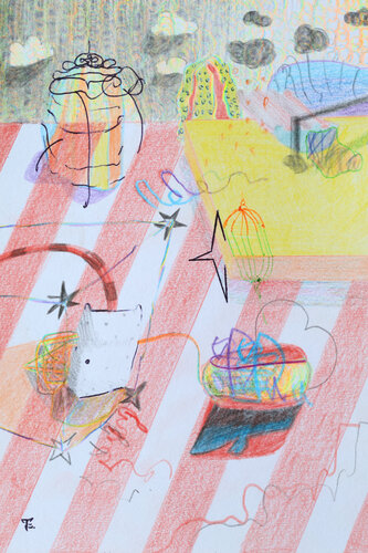 The Ordinary And The Divine XVIII par Edith Torony, Dessin en vente sur Singulart