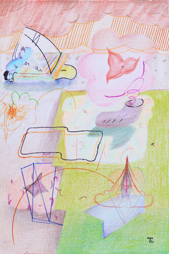 The Ordinary And The Divine XIX von Edith Torony, Zeichnungen kaufen auf Singulart