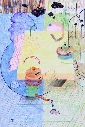 The Ordinary And The Divine XX by Edith Torony, Drawing for Sale on Singulart