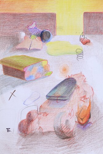 The Ordinary And The Divine XXI di Edith Torony, Disegno in vendita su Singulart