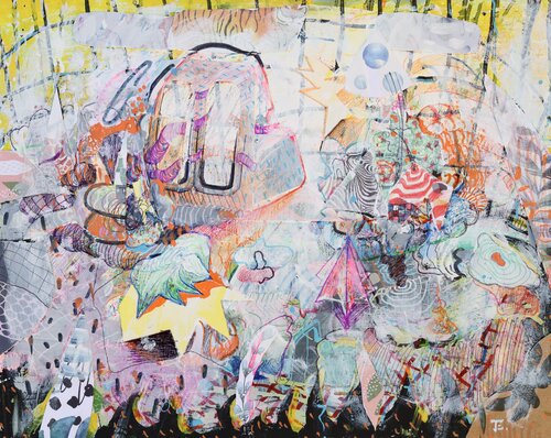 R H Y P A R O G R A P H Y  2 van Edith Torony, Tekening te koop op Singulart