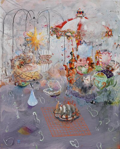 Heterotopias 5 van Edith Torony, Schilderij te koop op Singulart