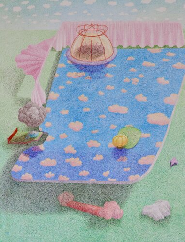 Topography of a Dream III by Edith Torony, 소묘 for Sale on Singulart