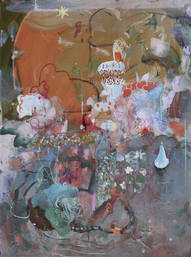 Gentle Invasion de Edith Torony, Pintura a la venta en Singulart