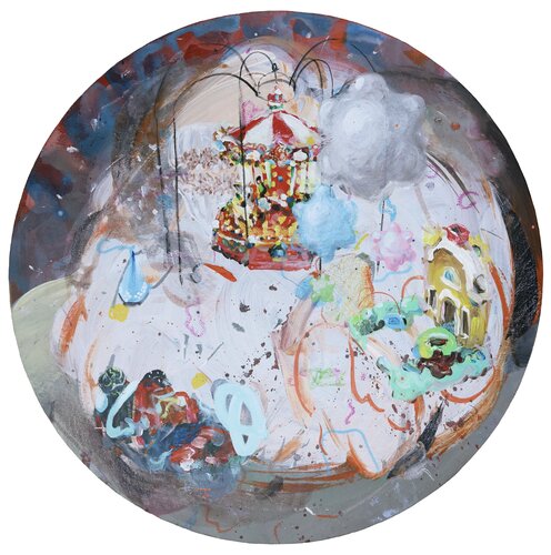 Gentle Invasion 5 di Edith Torony, Pittura in vendita su Singulart