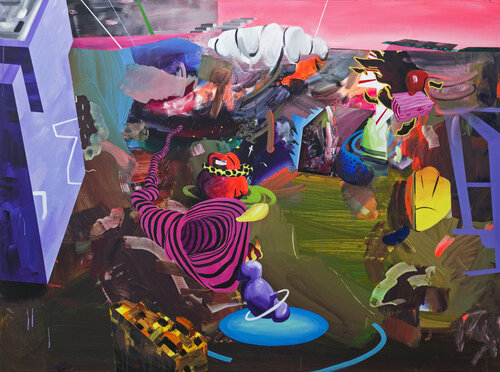 Synthetic Future XIV by Edith Torony, 회화 for Sale on Singulart