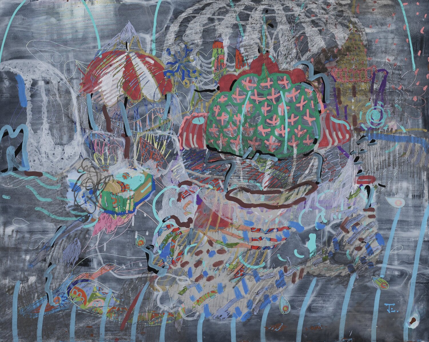 R H Y P A R O G R A P H Y  5 Edith Torony Zeichnungen zu verkaufen