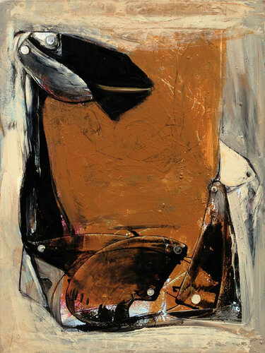 Goat di Priyendra Shukla, Pittura in vendita su Singulart