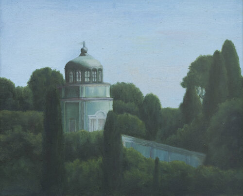 Kaffehaus Giardino di Boboli, Florence by Charlie Robinson, Painting for Sale on Singulart