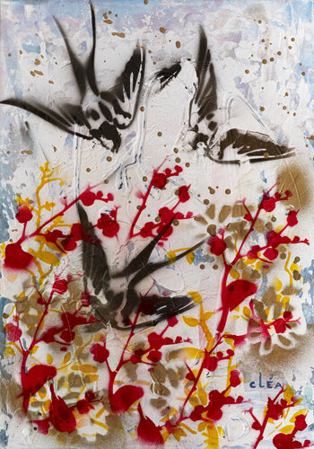 L'ENVOL von Cléa Chantal Leandri, Malerei kaufen auf Singulart