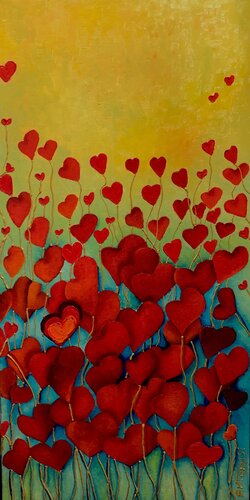 CHAMP D’AMOUR 3 von Anne-Marie Torrisi, Malerei kaufen auf Singulart