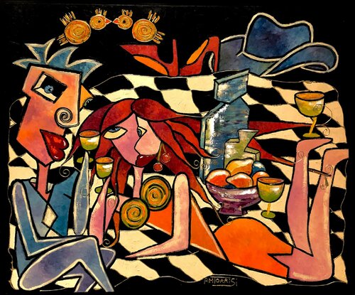 Exploring The Eiffel Tower by Bernard Buffet