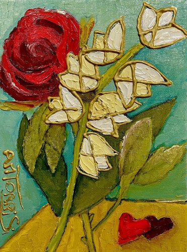 MUGET par Anne-Marie Torrisi, Peinture en vente sur Singulart