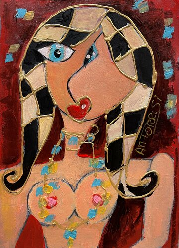 SENSUALITÉ par Anne-Marie Torrisi, Œuvre sur papier en vente sur Singulart