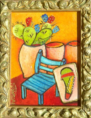 LA CHAISE by Anne-Marie Torrisi, Painting for Sale on Singulart