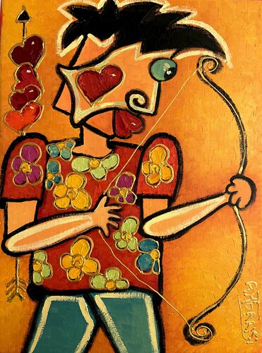 SAGITTAIRE di Anne-Marie Torrisi, Pittura in vendita su Singulart