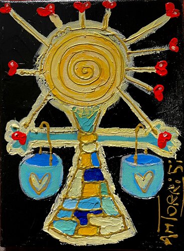BALANCE di Anne-Marie Torrisi, Pittura in vendita su Singulart