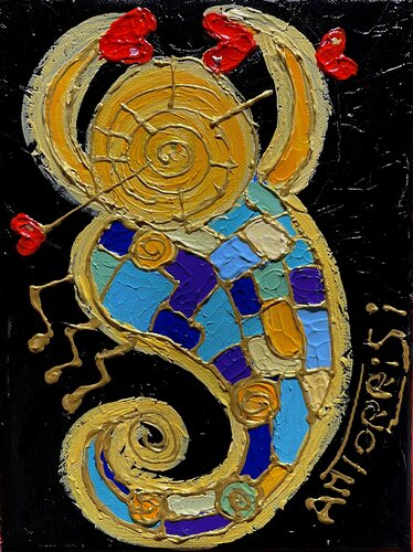 SCORPION di Anne-Marie Torrisi, Pittura in vendita su Singulart