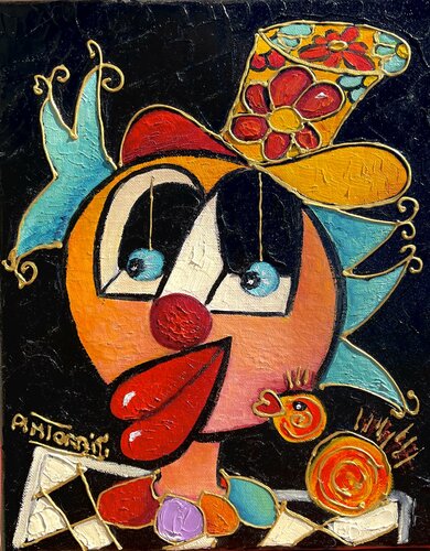 LE FILS DE BONO by Anne-Marie Torrisi, Painting for Sale on Singulart