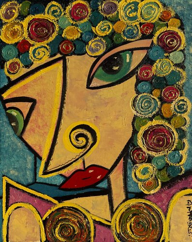 PHOTO DE PROFIL 3 de Anne-Marie Torrisi, Pintura a la venta en Singulart