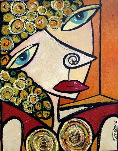 PHOTO DE PROFIL di Anne-Marie Torrisi, Pittura in vendita su Singulart