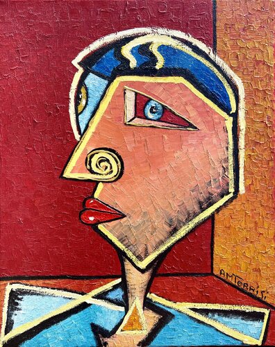 PHOTO DE PROFIL 1 de Anne-Marie Torrisi, Pintura a la venta en Singulart