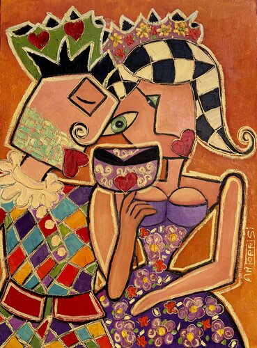 CARNAVAL DE VENISE di Anne-Marie Torrisi, Pittura in vendita su Singulart