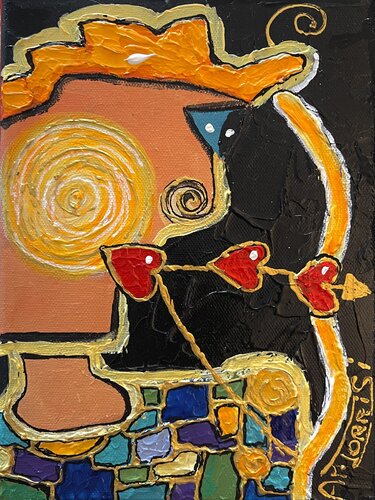 SAGITTAIRE di Anne-Marie Torrisi, Pittura in vendita su Singulart