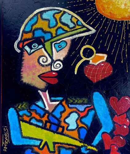 SOLDAT DE CŒURS de Anne-Marie Torrisi, Pintura a la venta en Singulart