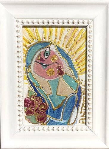 SAINTE RITA 1 di Anne-Marie Torrisi, Pittura in vendita su Singulart