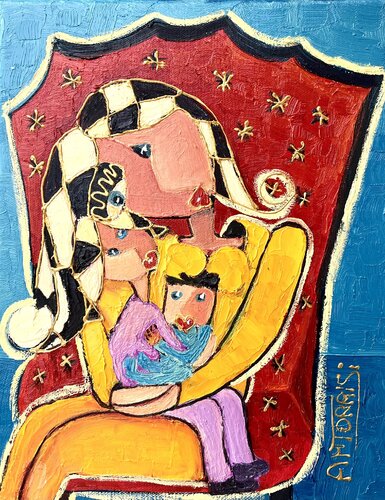 LES FRUITS DE MON AMOUR van Anne-Marie Torrisi, Schilderij te koop op Singulart