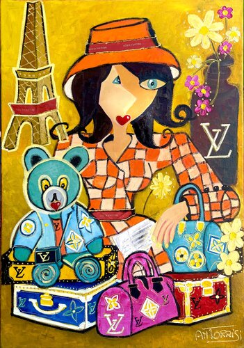 MALLES VUITTON di Anne-Marie Torrisi, Pittura in vendita su Singulart