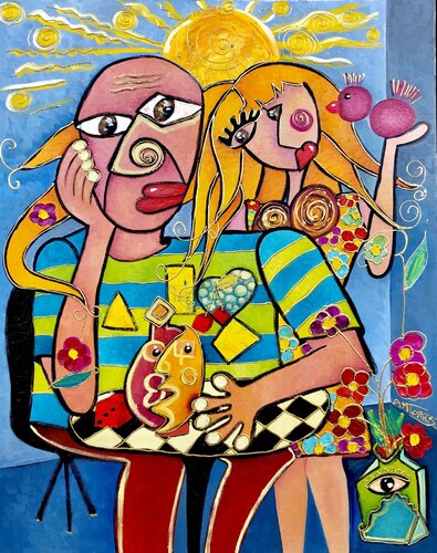 PABLO PICASSO di Anne-Marie Torrisi, Pittura in vendita su Singulart