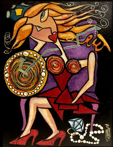 JOAILLERIE di Anne-Marie Torrisi, Pittura in vendita su Singulart