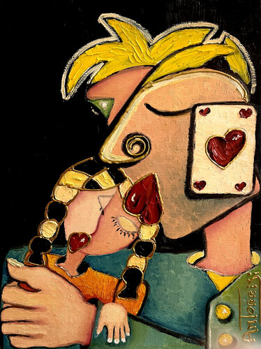 TENDRESSE di Anne-Marie Torrisi, Pittura in vendita su Singulart