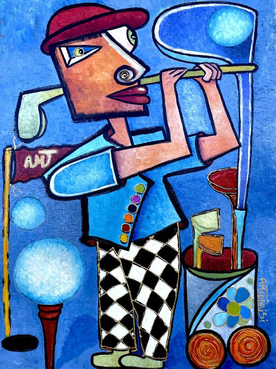 LE GOLFEUR Anne-Marie Torrisi