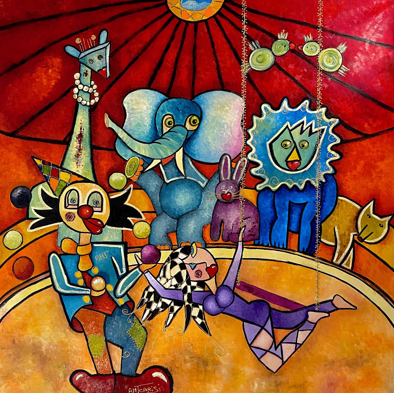 LES ANIMAUX AU CIRQUE Anne-Marie Torrisi