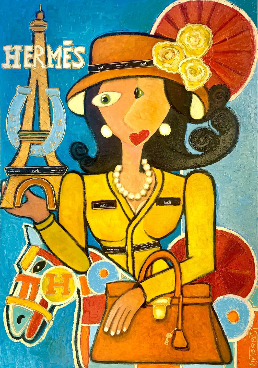 CARRE HERMES Anne-Marie Torrisi