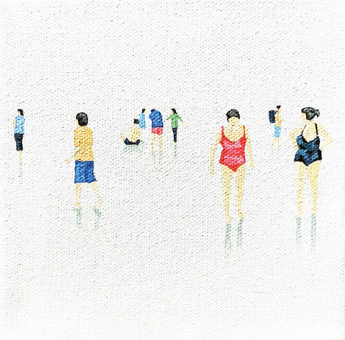 Bay Watch Nano 01 van Stephanie Ho, Schilderij te koop op Singulart